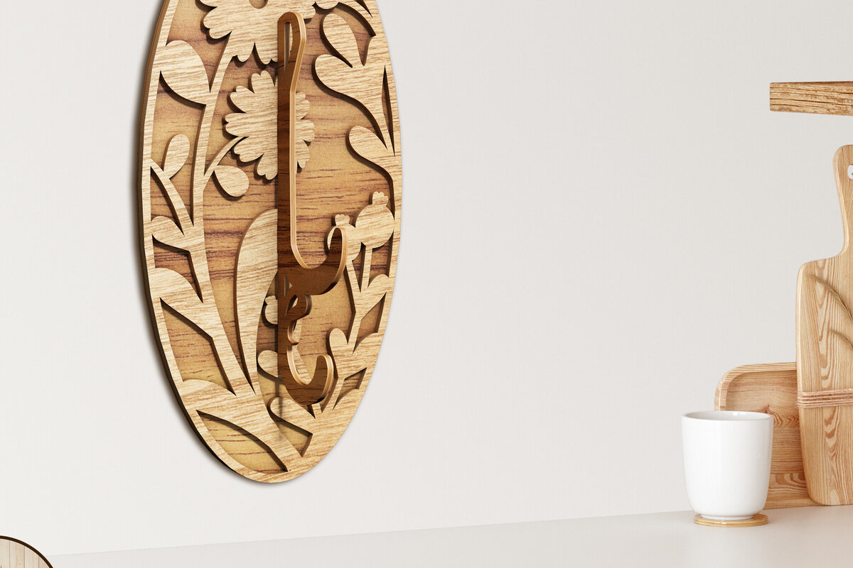 Intra απο ξύλο plywood 3mm-4mm πάχος – Διακοσμητικό πρότυπο κοπής τοίχου Δίασταση  40x30 cm INTRAFABR-101934650