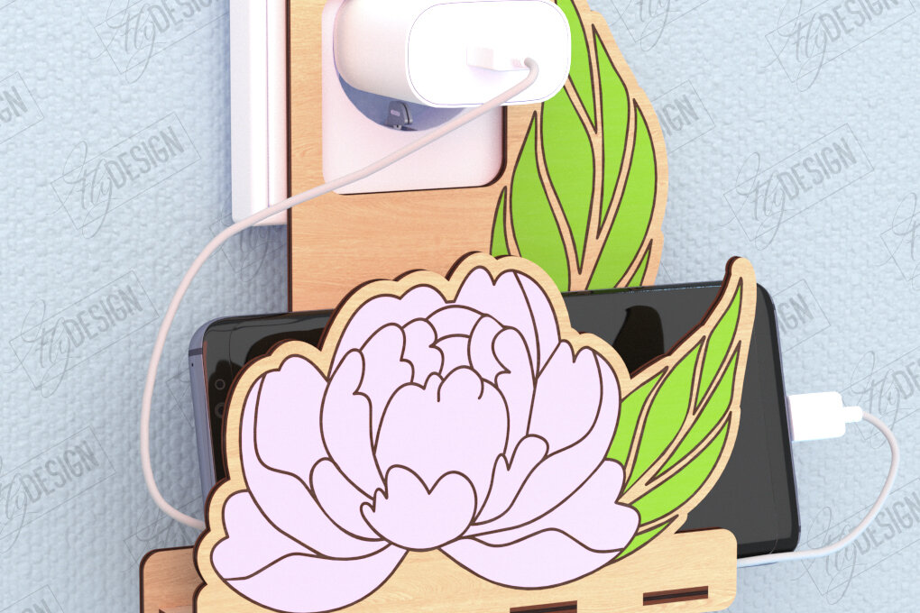 Intra απο ξύλο plywood 3mm-4mm πάχος – Βάση φόρτισης κινητού τοίχου με λέιζερ Δίασταση  40x30 cm INTRAFABR-120846177