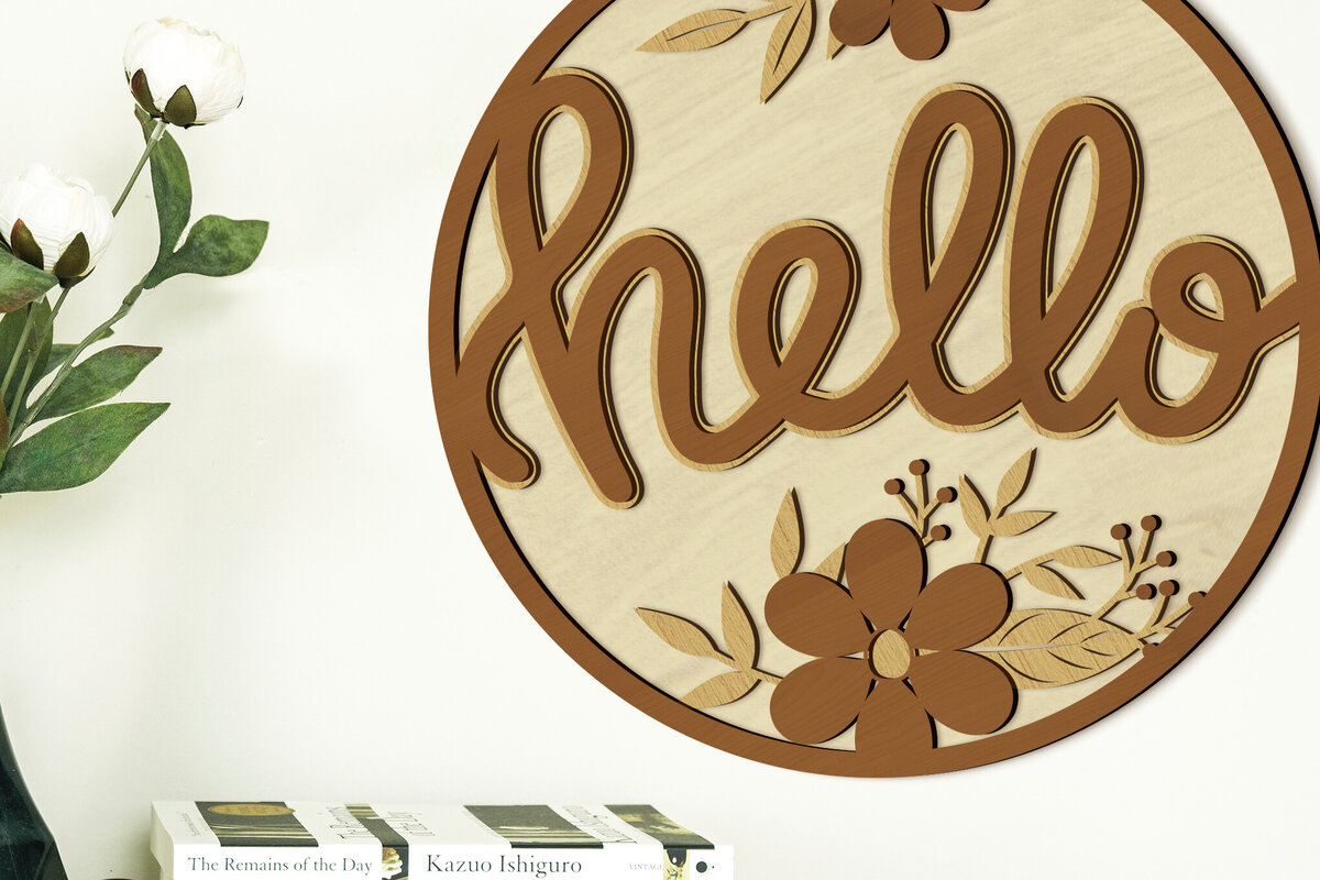 Intra απο ξύλο plywood 3mm-4mm πάχος – Πάνελ τοίχου, πρότυπο διακόσμησης πολλαπλών στρώσεων Δίασταση  40x30 cm INTRAFABR-92497977