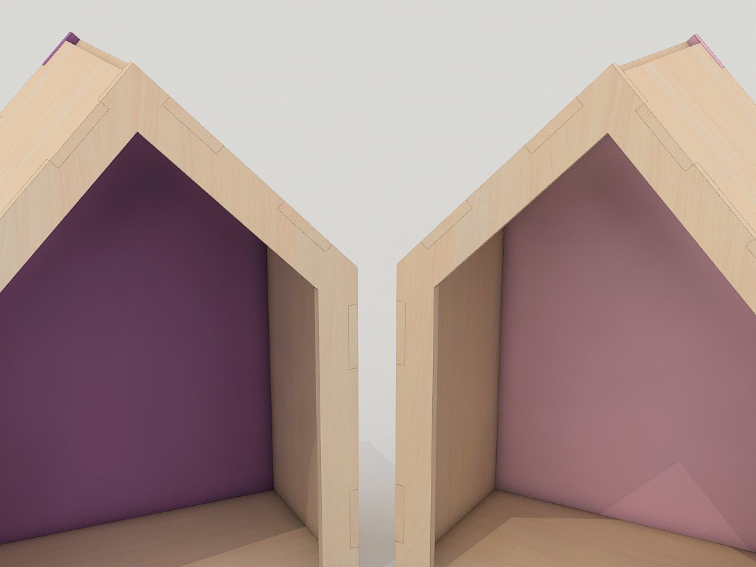 Intra απο ξύλο plywood 3mm-4mm πάχος – Αρχεία κοπής λέιζερ ραφιών τοίχου DXF CDR Δίασταση  40x30 cm INTRAFABR-38589311