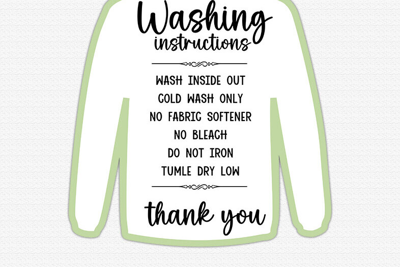 Σετ των 2 Intra απο ξύλο plywood 3mm-4mm πάχος – Οδηγίες πλυσίματος Πουλόβερ PNG Δίασταση  20x20 cm INTRAFABR-85650153