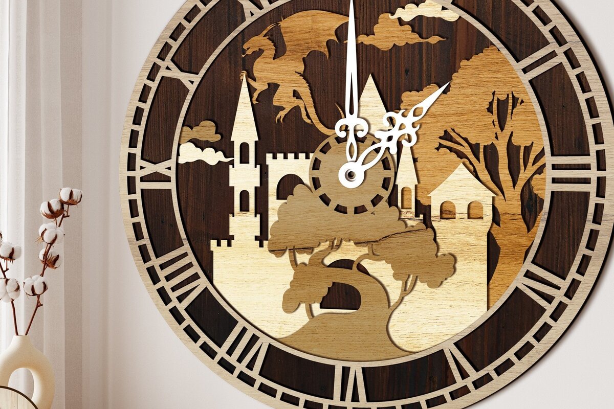 Intra απο ξύλο plywood 3mm-4mm πάχος – ΡΟΛΟΙ Διακόσμηση τοίχου με λέιζερ τρισδιάστατο πρότυπο Δίασταση  40x30 cm INTRAFABR-32814215