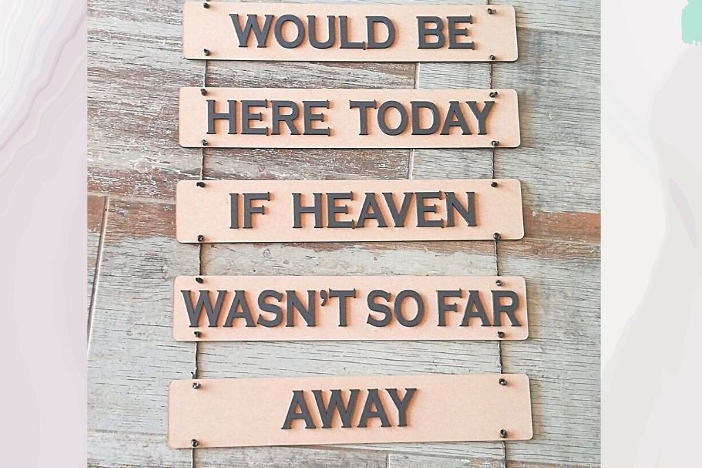 Σετ των 2 Intra απο ξύλο plywood 3mm-4mm πάχος – Ξέρουμε ότι θα ήσασταν εδώ σήμερα Δίασταση  20x20 cm INTRAFABR-36332778