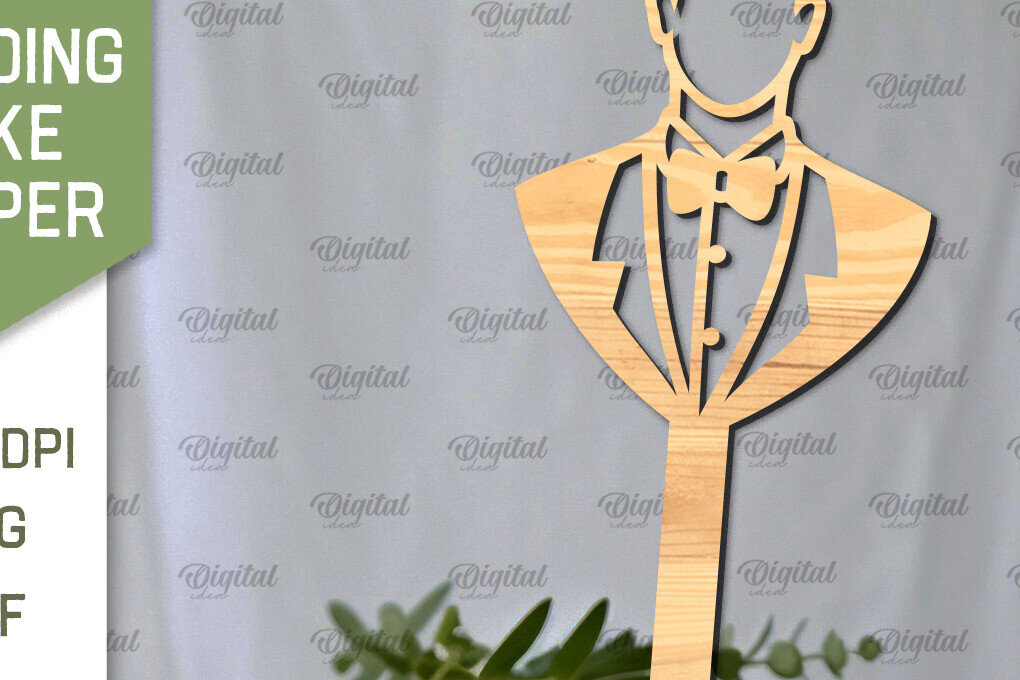 Σετ των 2 Intra απο ξύλο plywood 3mm-4mm πάχος – Topper Γαμήλιας Τούρτας Κοπή Laser Δίασταση  20x20 cm INTRAFABR-98917800