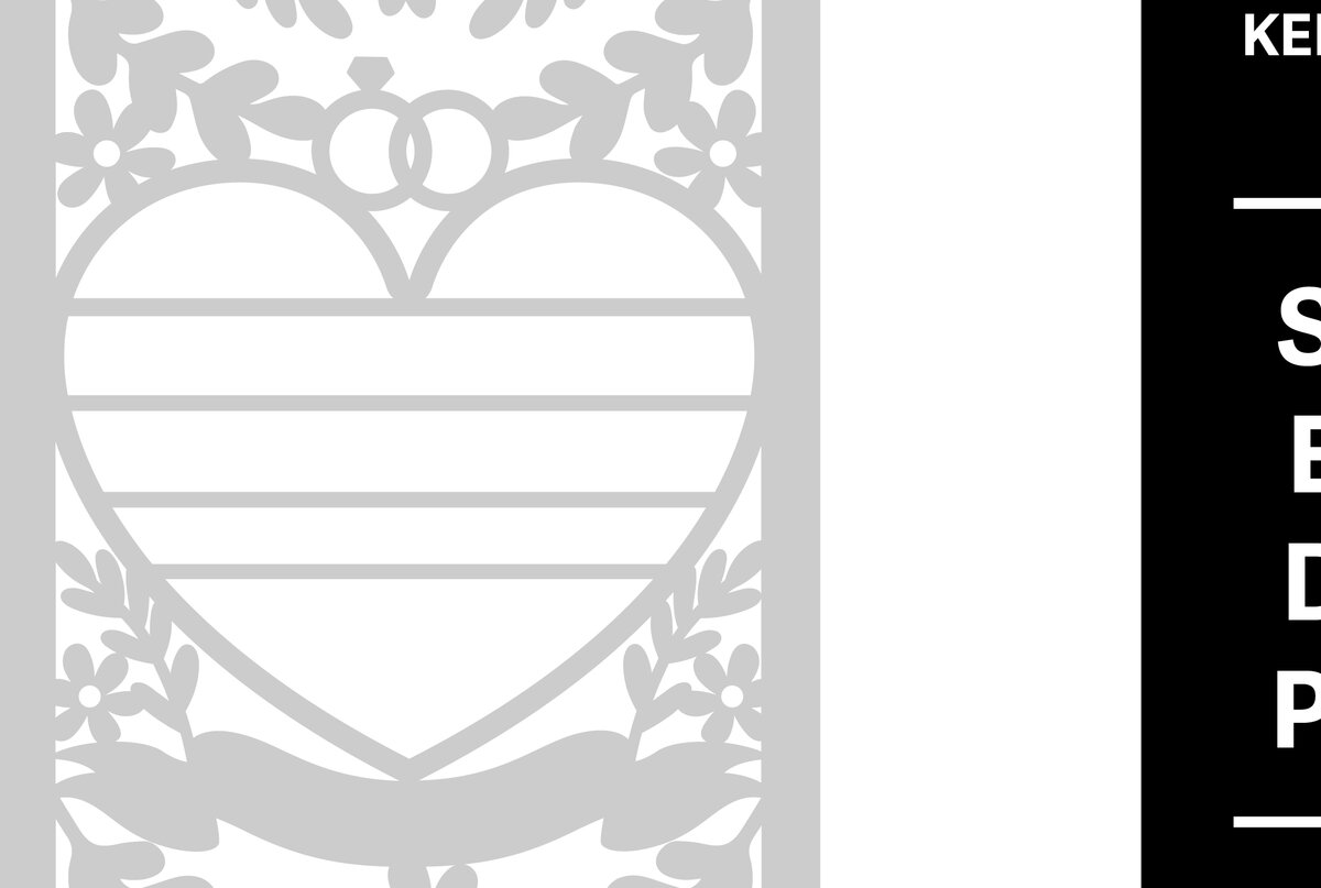 Σετ των 2 Intra απο ξύλο plywood 3mm-4mm πάχος – Δώρο γάμου Papercut Keepsake Δίασταση  20x20 cm INTRAFABR-119984502