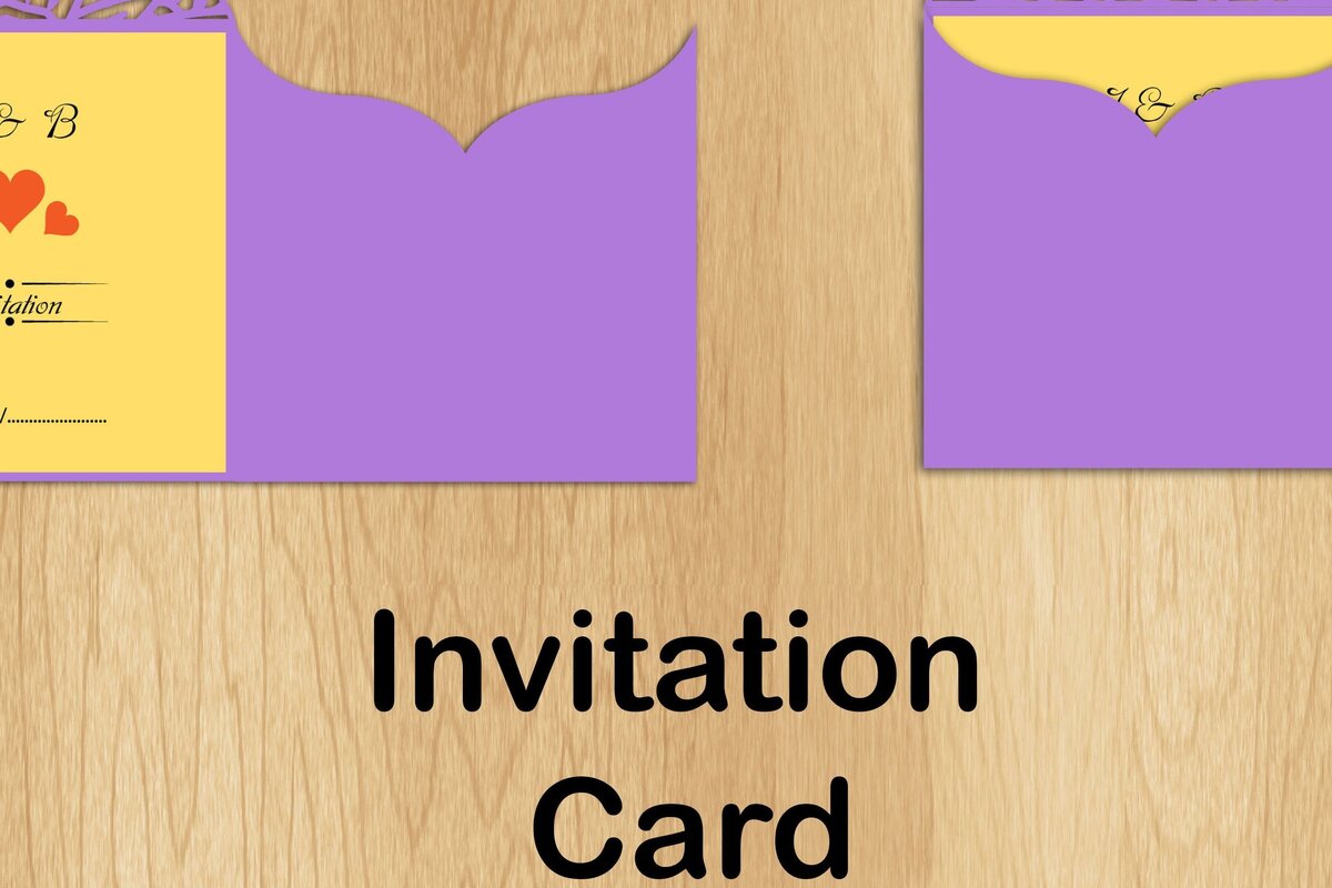 Σετ των 2 Intra απο ξύλο plywood 3mm-4mm πάχος – Προσκλητήριο γάμου Δίασταση  20x20 cm INTRAFABR-32211050