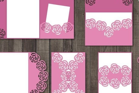 Σετ των 2 Intra απο ξύλο plywood 3mm-4mm πάχος – Σετ Προσκλητήρια Γάμου Δίασταση  20x20 cm INTRAFABR-31466385