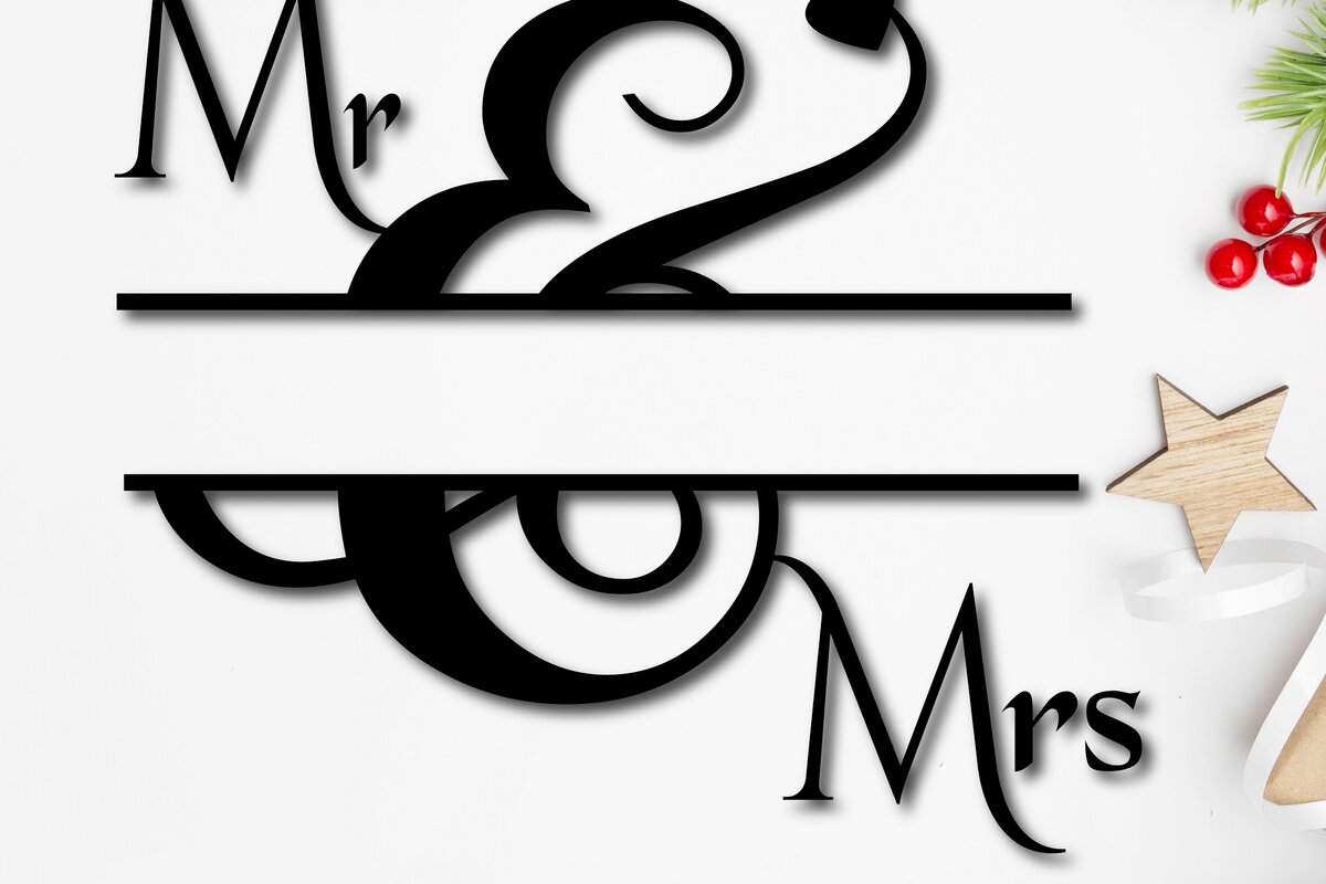 Σετ των 2 Intra απο ξύλο plywood 3mm-4mm πάχος – Μονόγραμμα Σπλιτ Αγάπης Γάμου Δίασταση  20x20 cm INTRAFABR-8919970