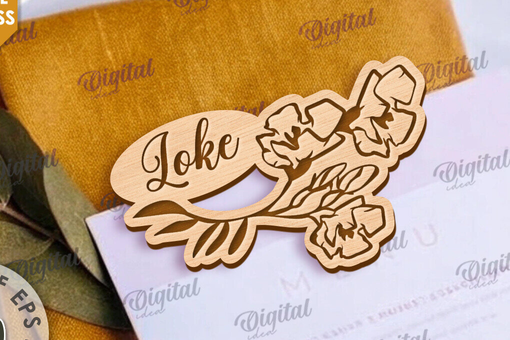 Σετ των 2 Intra απο ξύλο plywood 3mm-4mm πάχος –  κοπής με λέιζερ κάρτα γάμου Δίασταση  20x20 cm INTRAFABR-118207009