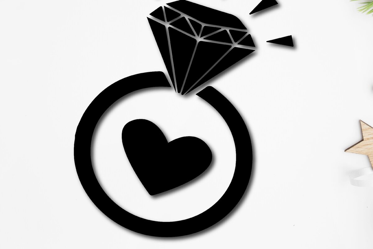 Σετ των 2 Intra απο ξύλο plywood 3mm-4mm πάχος – Βέρα Clipart Δίασταση  20x20 cm INTRAFABR-13491895