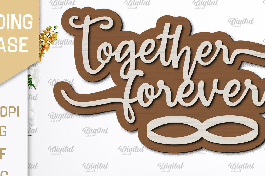 Intra απο ξύλο plywood 3mm-4mm πάχος – Διακόσμηση τοίχου γάμου  κοπής με λέιζερ Δίασταση  40x30 cm INTRAFABR-99933364