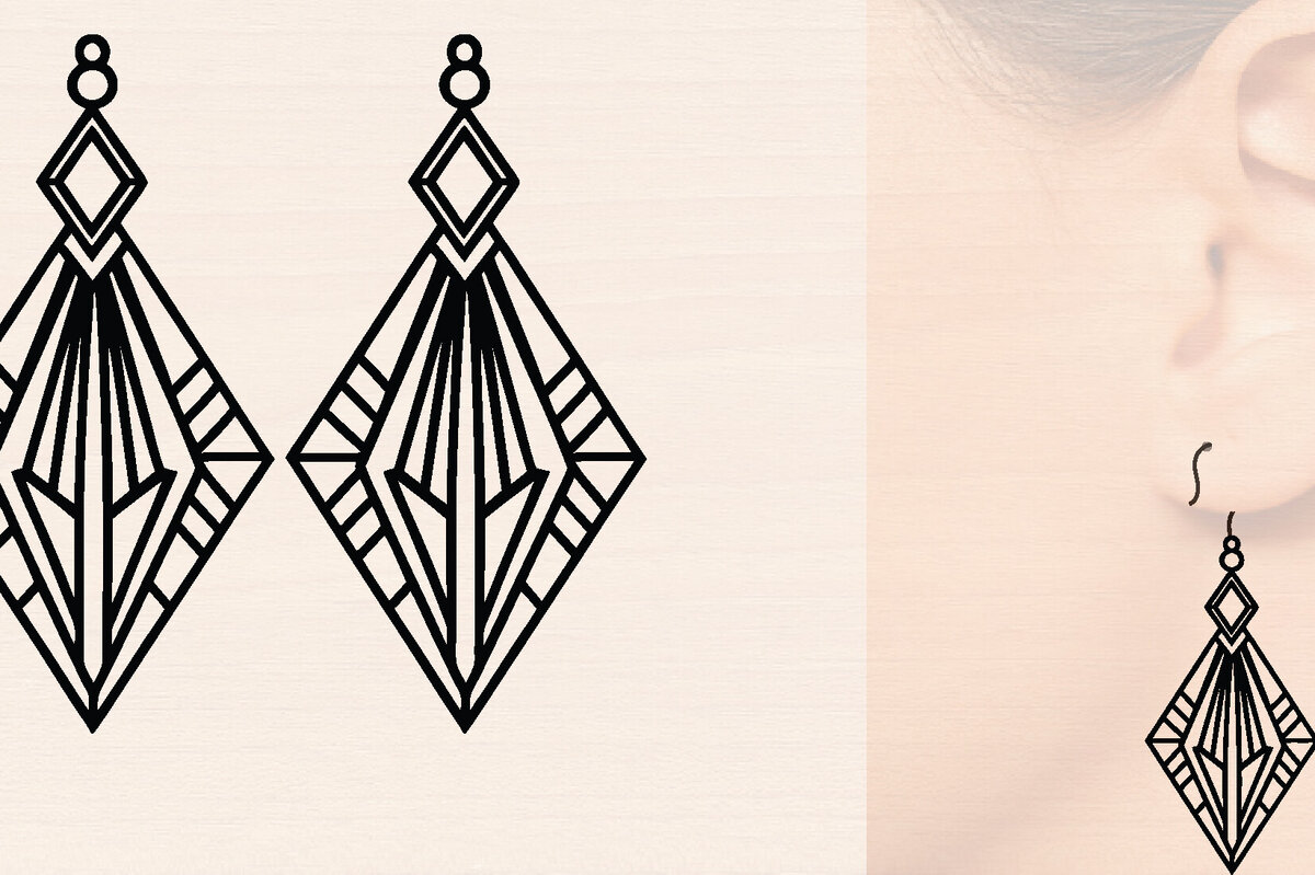 Σετ των 3 Intra απο ξύλο plywood 3mm-4mm πάχος – Γαμήλια Ξύλινα Σκουλαρίκια Δίασταση  5x5 cm INTRAFABR-118708283