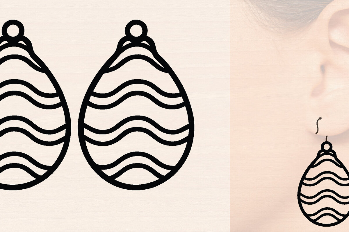 Σετ των 3 Intra απο ξύλο plywood 3mm-4mm πάχος – Γαμήλια Ξύλινα Σκουλαρίκια Δίασταση  5x5 cm INTRAFABR-118708410