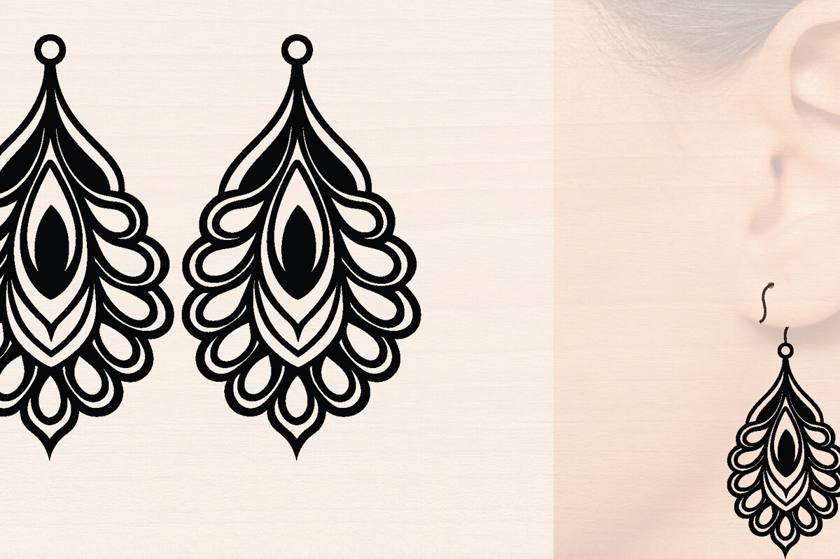 Σετ των 3 Intra απο ξύλο plywood 3mm-4mm πάχος – Γαμήλια Ξύλινα Σκουλαρίκια Δίασταση  5x5 cm INTRAFABR-118708625