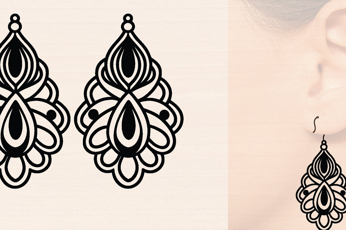 Σετ των 3 Intra απο ξύλο plywood 3mm-4mm πάχος – Γαμήλια Ξύλινα Σκουλαρίκια Δίασταση  5x5 cm INTRAFABR-118708651