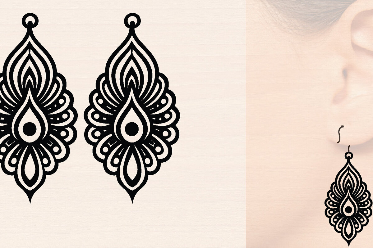 Σετ των 3 Intra απο ξύλο plywood 3mm-4mm πάχος – Γαμήλια Ξύλινα Σκουλαρίκια Δίασταση  5x5 cm INTRAFABR-118707673