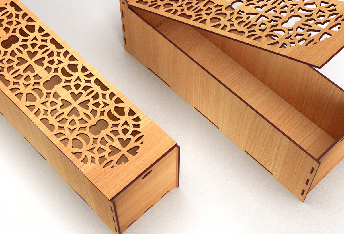 Σετ των 2 Intra απο ξύλο plywood 3mm-4mm πάχος – Ξύλινο κουτί δώρου γάμου Δίασταση  20x20 cm INTRAFABR-83367811