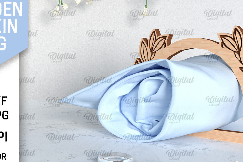 Σετ των 2 Intra απο ξύλο plywood 3mm-4mm πάχος – Δαχτυλίδι γάμου Ξύλινη Χαρτοπετσέτα Δίασταση  20x20 cm INTRAFABR-97729108