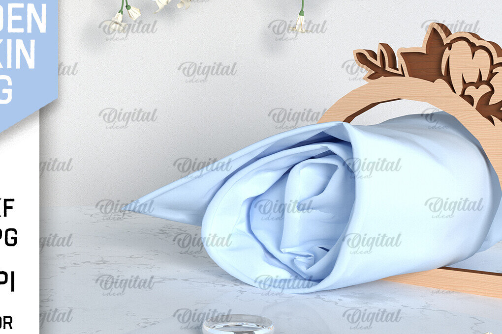 Σετ των 2 Intra απο ξύλο plywood 3mm-4mm πάχος – Δαχτυλίδι γάμου Ξύλινη Χαρτοπετσέτα Δίασταση  20x20 cm INTRAFABR-97729227