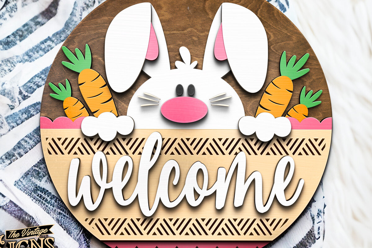 Σετ των 2 Intra απο ξύλο plywood 3mm-4mm πάχος – Καλώς ήρθες Μπάνι | Κρεμάστρα πόρτας Δίασταση  20x20 cm INTRAFABR-117240102