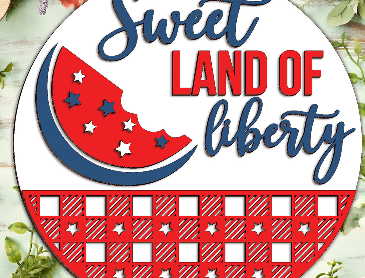 Σετ των 2 Intra απο ξύλο plywood 3mm-4mm πάχος – Καλωσόρισμα Πατριωτικό Σημάδι Δίασταση  20x20 cm INTRAFABR-97106347