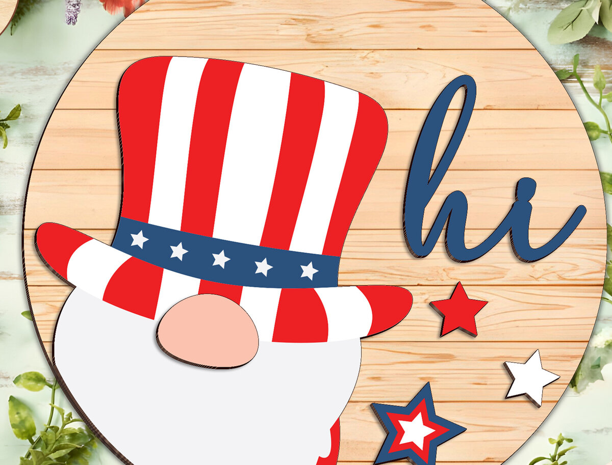 Σετ των 2 Intra απο ξύλο plywood 3mm-4mm πάχος – Καλωσόρισμα Πατριωτικό Σημάδι Δίασταση  20x20 cm INTRAFABR-97106873