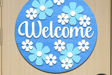 Σετ των 2 Intra απο ξύλο plywood 3mm-4mm πάχος – Κρεμάστρα πόρτας καλωσορίσματος Δίασταση  20x20 cm INTRAFABR-68627219