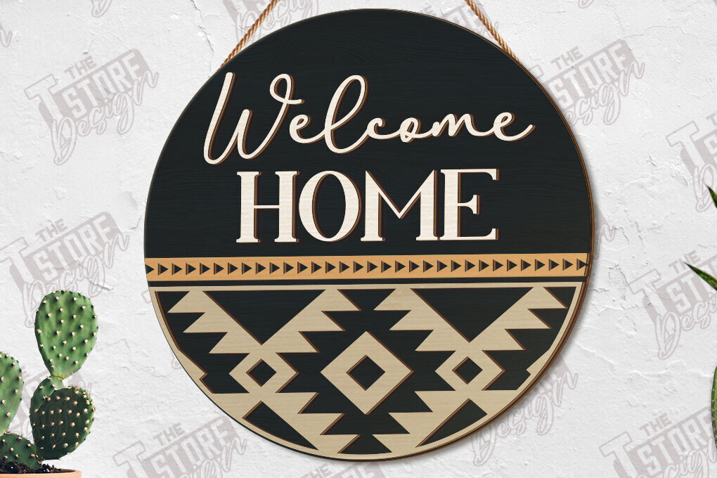 Intra απο ξύλο plywood 3mm-4mm πάχος – Υποδοχή λέιζερ κοπής | 3D Boho Design Δίασταση  40x30 cm INTRAFABR-123746721