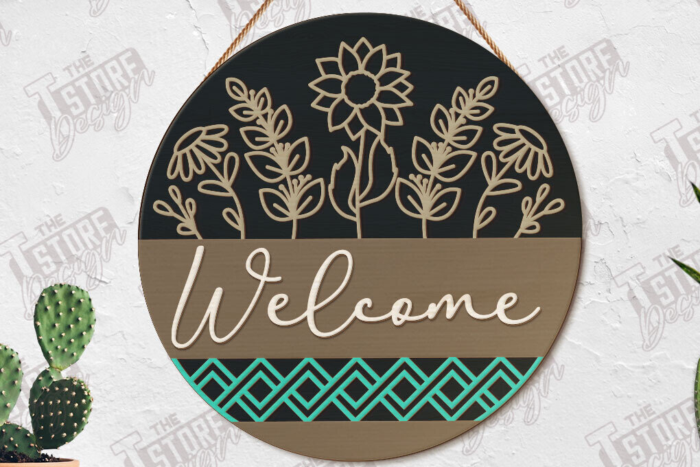 Intra απο ξύλο plywood 3mm-4mm πάχος – Υποδοχή λέιζερ κοπής | 3D Boho Design Δίασταση  40x30 cm INTRAFABR-123746720