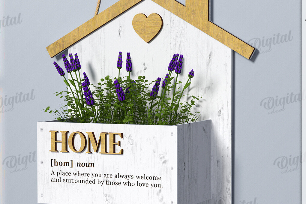 Σετ των 2 Intra απο ξύλο plywood 3mm-4mm πάχος – Πινακίδα καλωσορίσματος με Lasercut Δίασταση  20x20 cm INTRAFABR-122883981