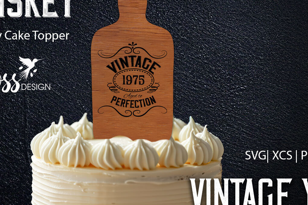 Σετ των 2 Intra απο ξύλο plywood 3mm-4mm πάχος – Αρχείο Topper με θέμα το ουίσκι Δίασταση  20x20 cm INTRAFABR-117672032