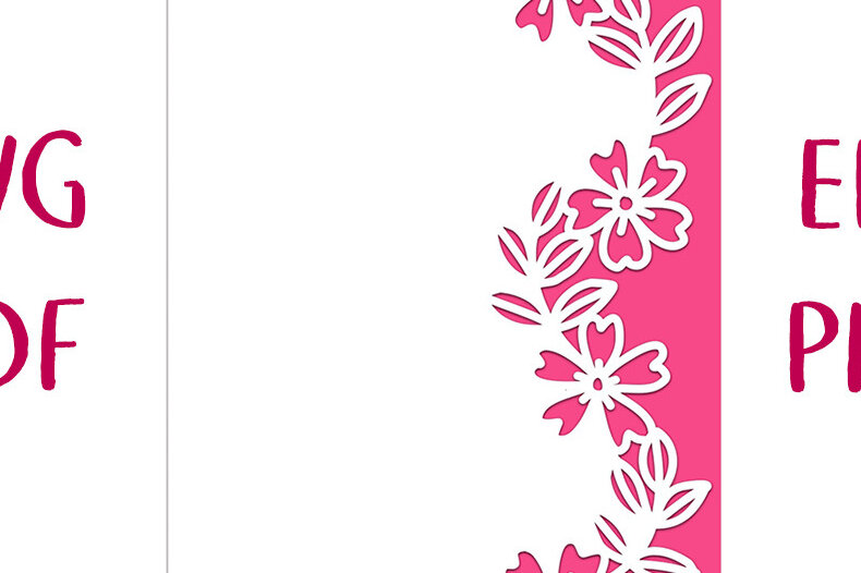 Σετ των 2 Intra απο ξύλο plywood 3mm-4mm πάχος – Αρχείο κομμένο με δαντέλα με δαντέλα Wild Roses Δίασταση  20x20 cm INTRAFABR-14023275