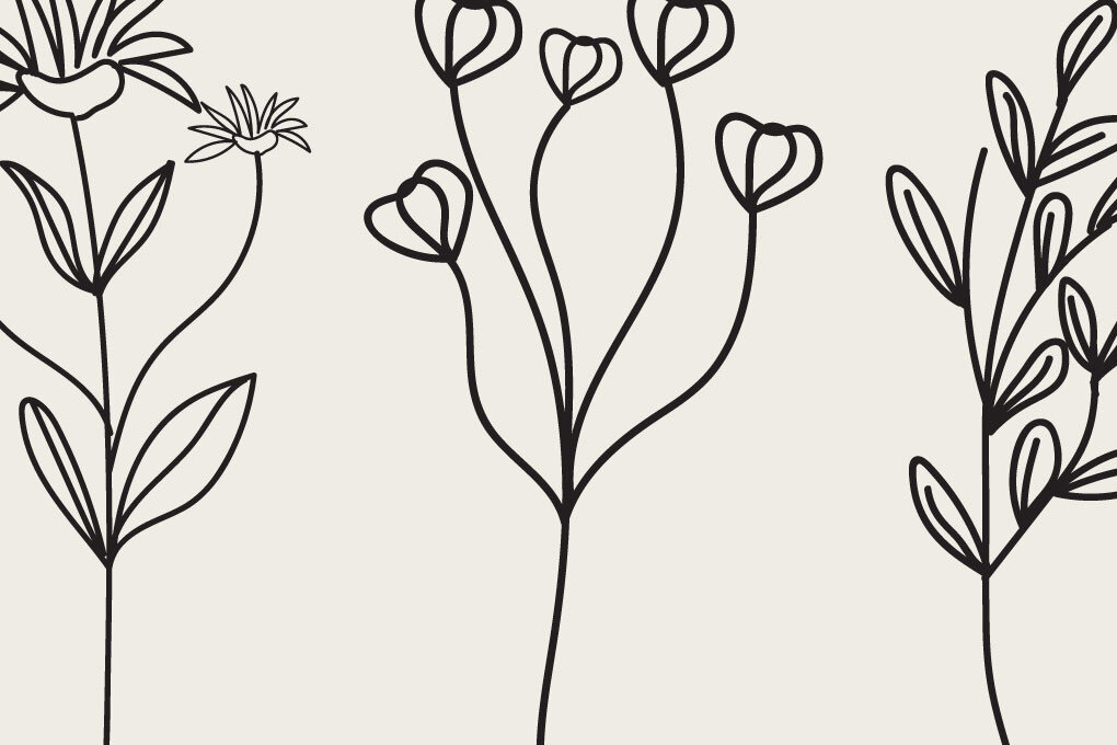 Σετ των 2 Intra απο ξύλο plywood 3mm-4mm πάχος – Wildflower Spring Flower Δίασταση  20x20 cm INTRAFABR-62504842