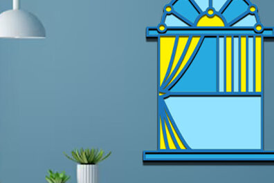 Intra απο ξύλο plywood 3mm-4mm πάχος – Παράθυρο Design, Wall Art Δίασταση  40x30 cm INTRAFABR-68800547