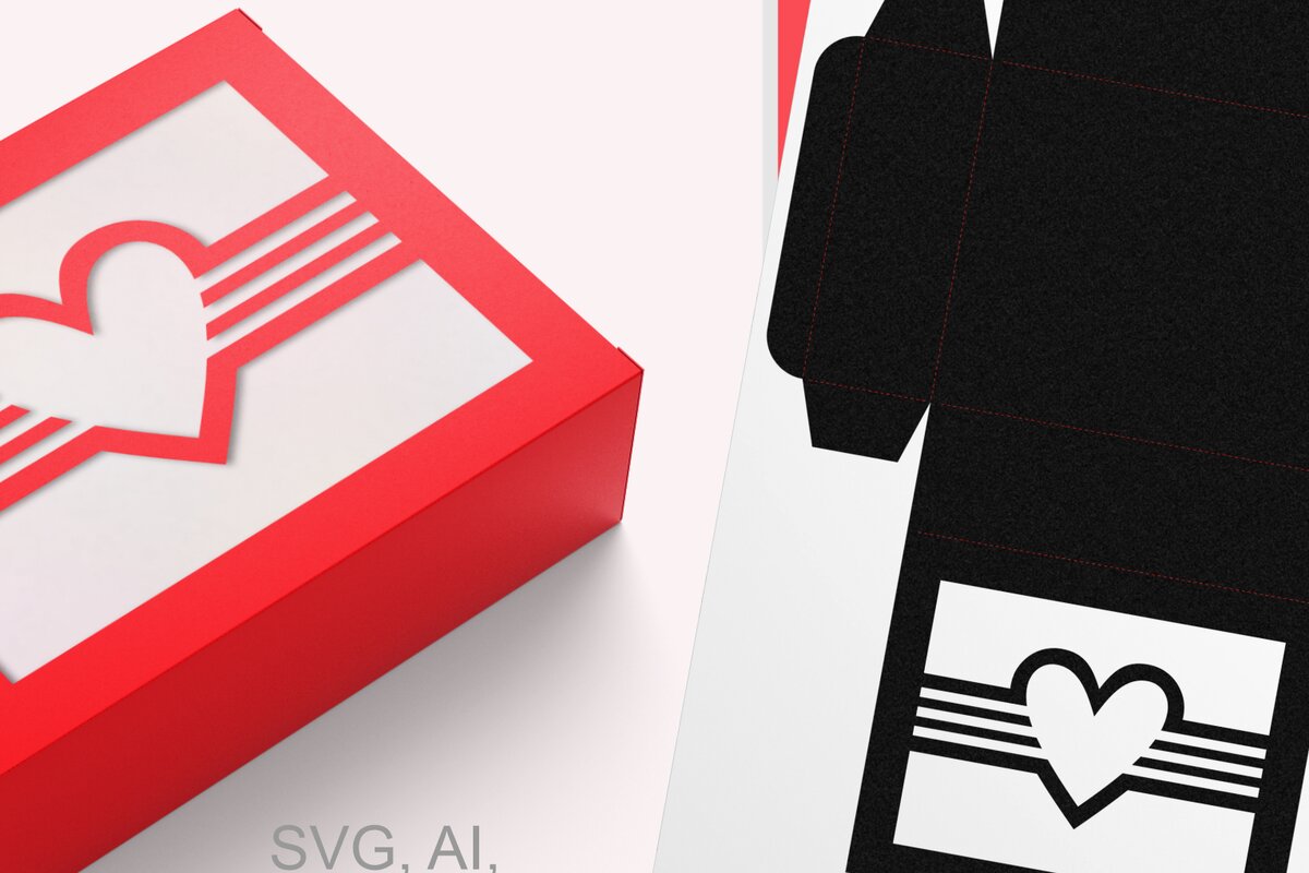 Σετ των 2 Intra απο ξύλο plywood 3mm-4mm πάχος – Παράθυρο με Μπομπονιέρα Heart N Stripes Δίασταση  20x20 cm INTRAFABR-69778194