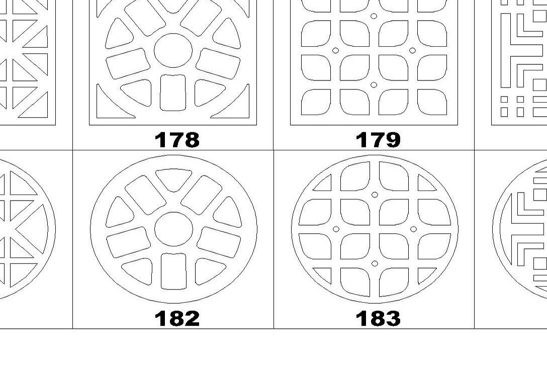 Σετ των 2 Intra απο ξύλο plywood 3mm-4mm πάχος – Σουβέρ κρασιού κομμένα με λέιζερ διανυσματικό αρχείο DIY Δίασταση  20x20 cm INTRAFABR-37103857