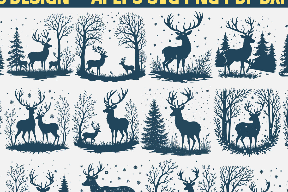 Σετ των 2 Intra απο ξύλο plywood 3mm-4mm πάχος – Πακέτο Χειμερινής Χριστουγεννιάτικης Σκηνής Δίασταση  20x20 cm INTRAFABR-105077513