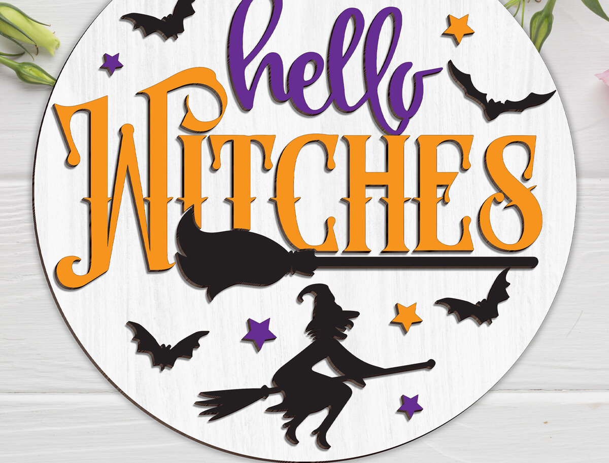 Σετ των 2 Intra απο ξύλο plywood 3mm-4mm πάχος – Κρεμάστρα μαγισσών Δίασταση  20x20 cm INTRAFABR-102201809