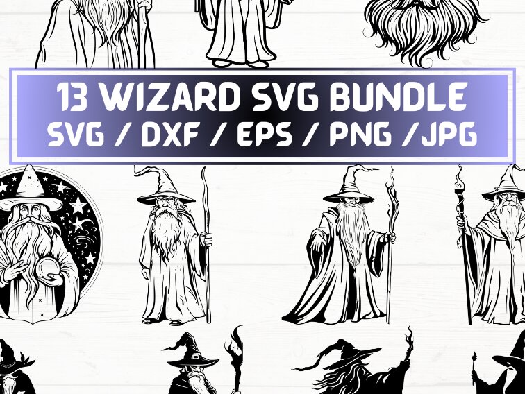 Σετ των 2 Intra απο ξύλο plywood 3mm-4mm πάχος – Wizard, DXF, EPS, JPG, PNG Δίασταση  20x20 cm INTRAFABR-115722750