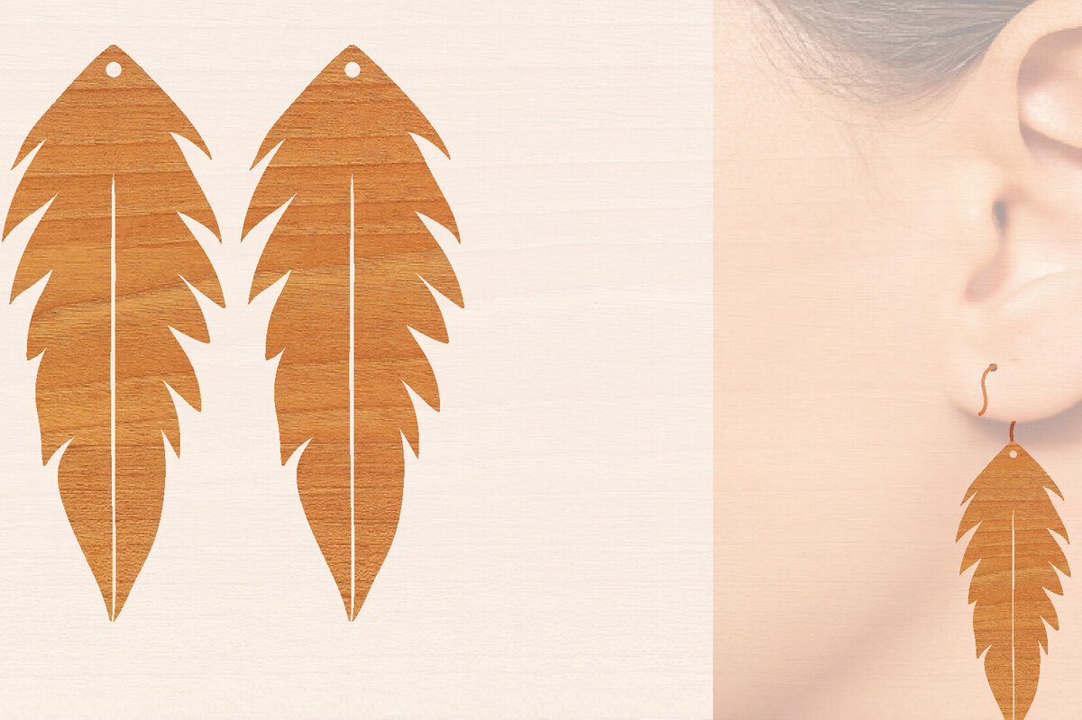 Σετ των 3 Intra απο ξύλο plywood 3mm-4mm πάχος – Ξύλινα σκουλαρίκια Δίασταση  5x5 cm INTRAFABR-104444446