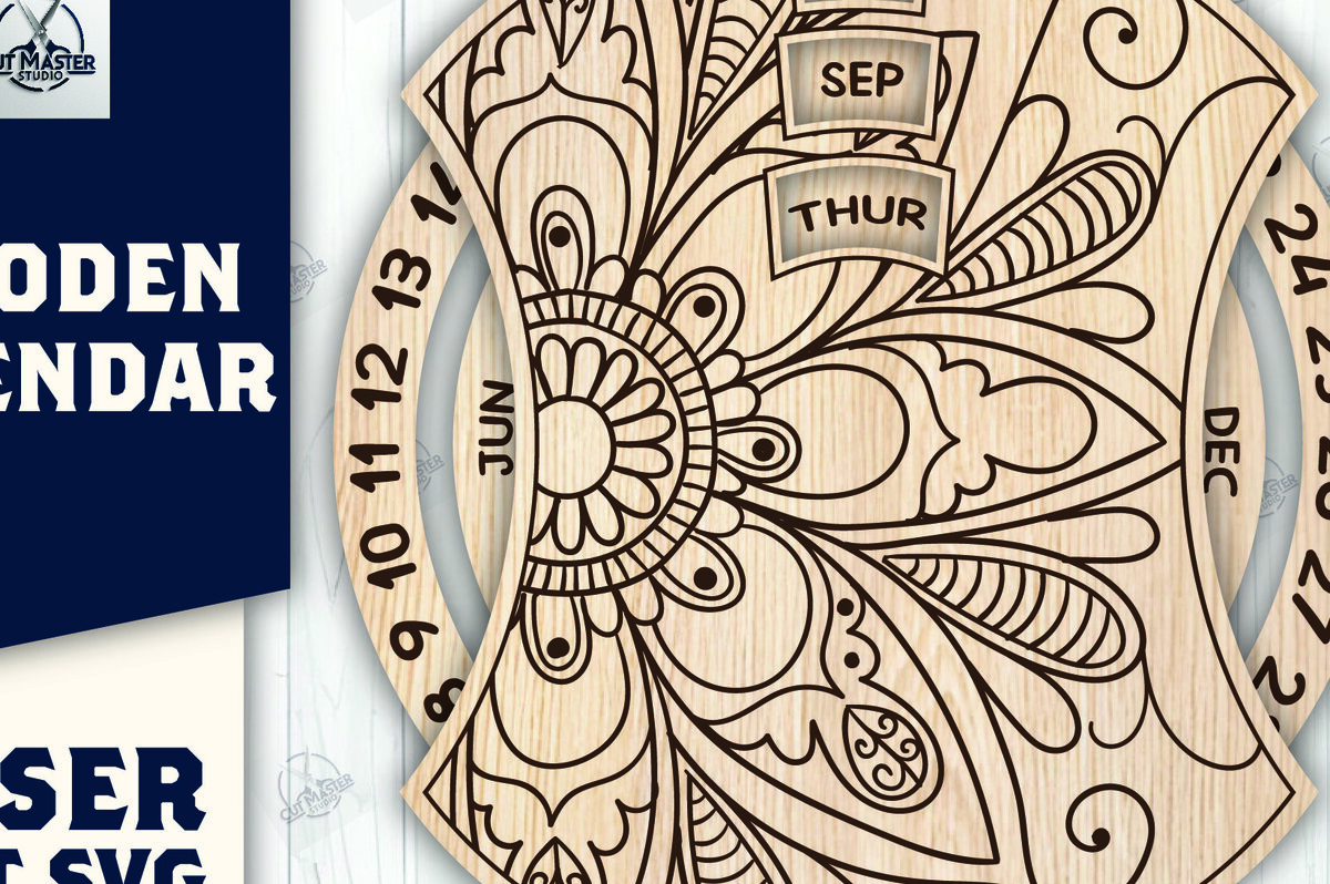 Σετ των 2 Intra απο ξύλο plywood 3mm-4mm πάχος – Ξύλινο Ημερολόγιο 2025 I Δίασταση  20x20 cm INTRAFABR-110927110