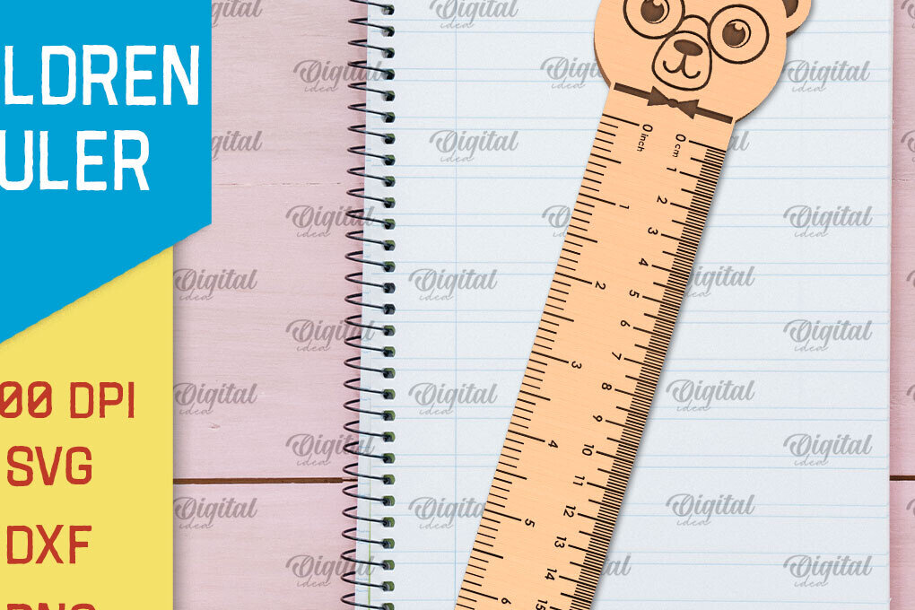 Σετ των 2 Intra απο ξύλο plywood 3mm-4mm πάχος – Ξύλινο Παιδικό Χάρακας Δίασταση  20x20 cm INTRAFABR-94826988