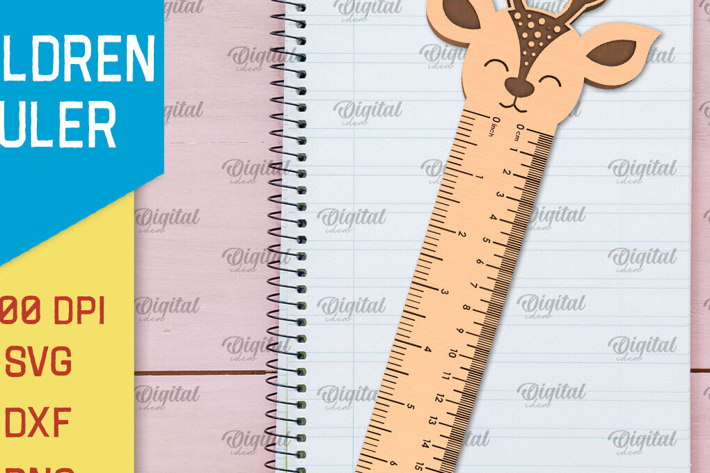 Σετ των 2 Intra απο ξύλο plywood 3mm-4mm πάχος – Ξύλινο Παιδικό Χάρακας Δίασταση  20x20 cm INTRAFABR-94826569