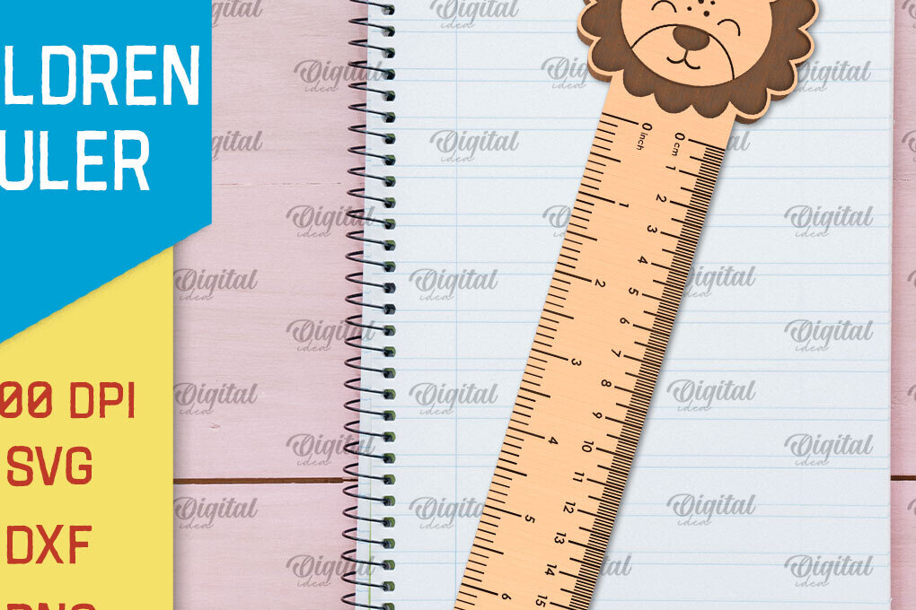 Σετ των 2 Intra απο ξύλο plywood 3mm-4mm πάχος – Ξύλινο Παιδικό Χάρακας Δίασταση  20x20 cm INTRAFABR-94826784