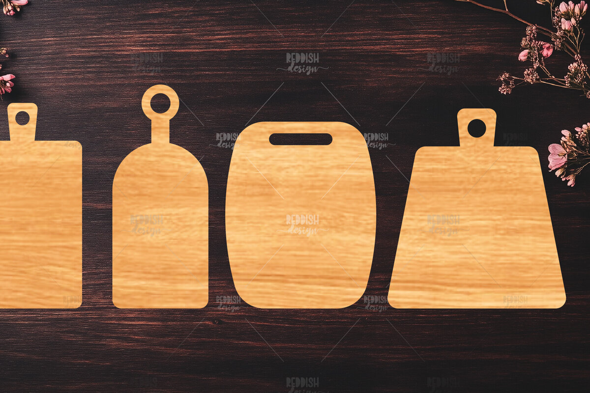 Σετ των 2 Intra απο ξύλο plywood 3mm-4mm πάχος – Ξύλινες σανίδες κοπής για Δίασταση  20x20 cm INTRAFABR-124527919