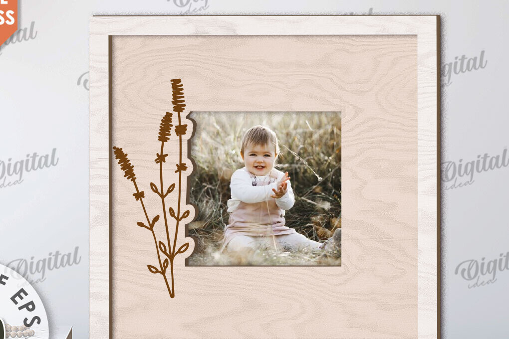 Intra απο ξύλο plywood 3mm-4mm πάχος – Ξύλινο Διακοσμητικό Πλαίσιο Κοπή Laser Δίασταση  40x30 cm INTRAFABR-112892452