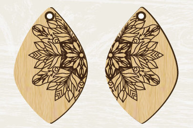 Σετ των 2 Intra απο ξύλο plywood 3mm-4mm πάχος – Πρότυπο στρώματος για ξύλινο δαχτυλίδι αυτιού 951 Δίασταση  20x20 cm INTRAFABR-79311769