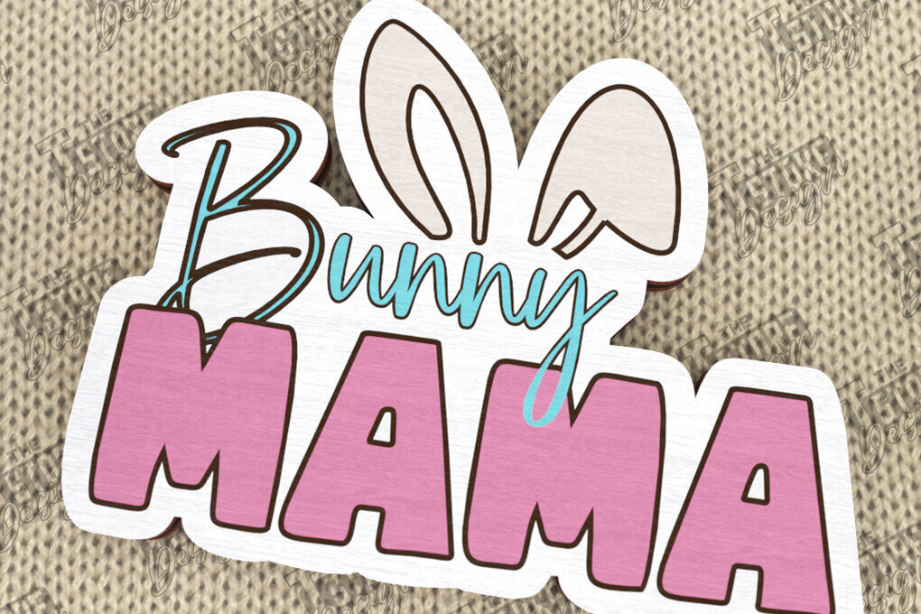 Σετ των 2 Intra απο ξύλο plywood 3mm-4mm πάχος – Ξύλινη Πασχαλινή Καρφίτσα | Αξεσουάρ | CNC Δίασταση  20x20 cm INTRAFABR-116901560