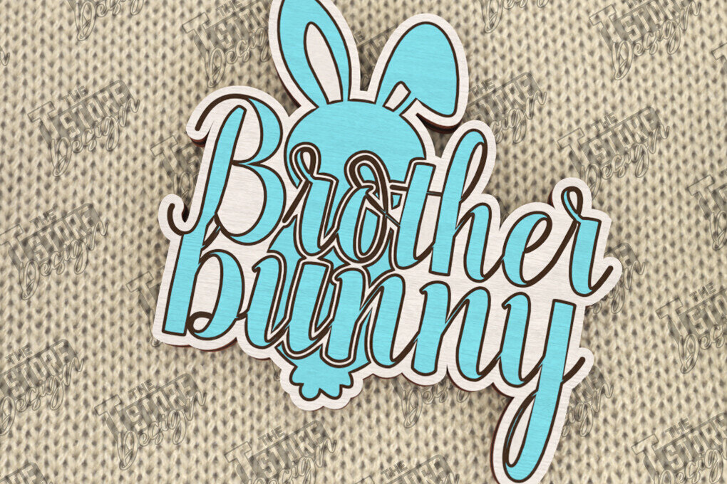 Σετ των 2 Intra απο ξύλο plywood 3mm-4mm πάχος – Ξύλινη Πασχαλινή Καρφίτσα | Αξεσουάρ | CNC Δίασταση  20x20 cm INTRAFABR-116901571