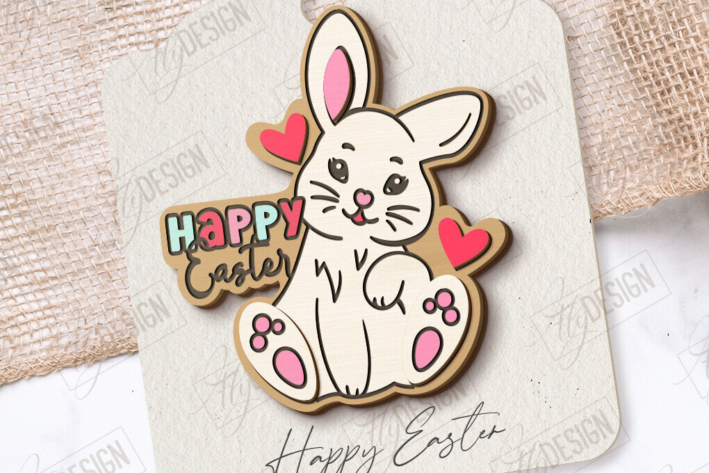 Σετ των 2 Intra απο ξύλο plywood 3mm-4mm πάχος – Ξύλινη πασχαλινή καρφίτσα| Αξεσουάρ | Δώρο Δίασταση  20x20 cm INTRAFABR-117339011